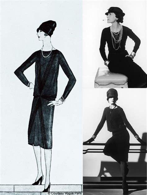 coco chanel little black dress evolution|chanel's first little black dress.